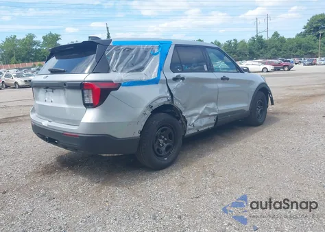 2025 Ford Police Interceptor from USA, damaged, VIN 1FM5K8AB4SGB45319